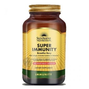 Sunshine Nutrition Super Immunity With Nac Vegetable Capsule 100'S
