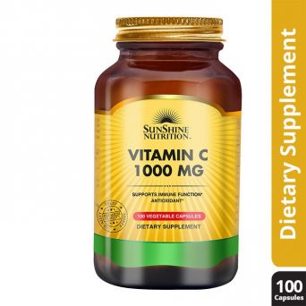 Sunshine Nutrition Vitamin C 1000Mg Vegetable Capsule 100'S