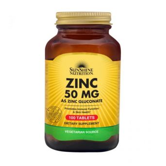 Sunshine Nutrition Zinc 50Mg Tablet 100'S