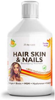 Swedish Nutra Collagen Hair Skin & Nails Liquid 500ml