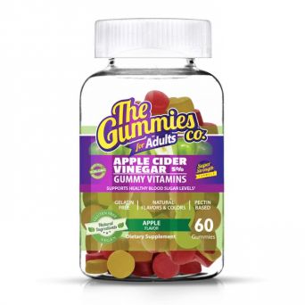 The Gummies Apple Cider Vinegar 5% Gummy Vitamins For Adult 60'S