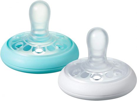 Tommee Tippee Closer To Nature Breast Like Soother, Pack of 2, (6-18 months)