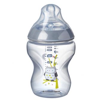 Tommee Tippee Closer to Nature Feeding Bottle, 260ml x 1 - Boy