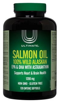 Ultimate Salmon Oil 1200Mg 120's Softgels