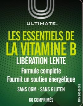 Ultimate Vitamin B-100 Essentials 60's Tabs