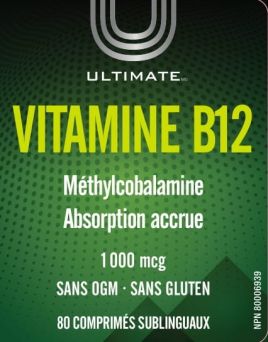 Ultimate Vitamin B12 80's Subtabs