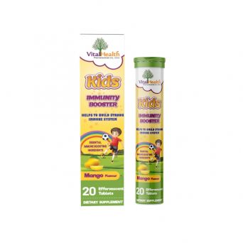 Vital Health Kids Immunity Booster Mango Effervescent Tablet 20'S