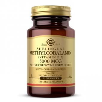 Hands holding Solgar gold cap with text Nature’s Ingredients, Solgar Science, Your Health