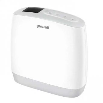 Yuwell Spirit-3 portable oxygen concentrator front view – lightweight travel oxygen device UAE