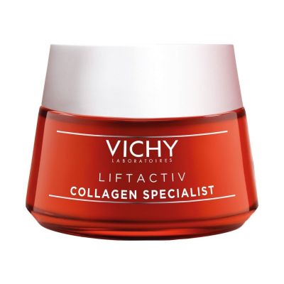 Vichy LiftActiv Collagen Specialist Day Cream with Anti-Aging Peptides and Vitamin C 50ml
