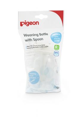 Pigeon Weaning Bottle With Spoon 120ml