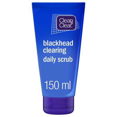 Clean & Clear Daily Face Scrub, Blackhead Clearing, 150ml