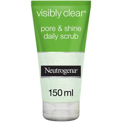 Neutrogena Face Scrub, Visibly Clear, Pore & Shine, 150ml
