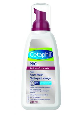 Cetaphil Pro Redness Prone Skin Foam Face Wash 236ml