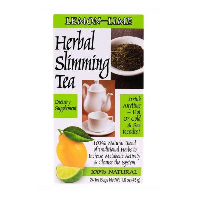 21st Century Slimming Lemon-Lime Herbal Tea – 24 Tea Bags (caffeine free)