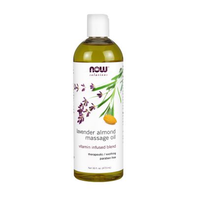 Now Lavender Almond Massage Oil 16 fl oz. / 473 ml