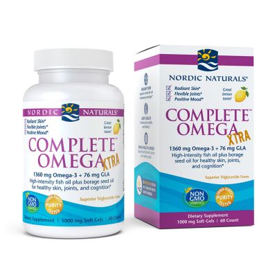 Nordic Naturals, Complete Omega Xtra, 60 Softgels