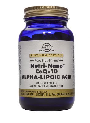 Nutri-Nano CoQ-10 Alpha Lipoic Acid 60 Softgels