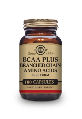 Solgar Bcaa Plus (Branched Chain Amino Acids) Vegetable Capsules