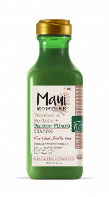Maui Moisture, Shampoo, Thicken & Restore + Bamboo Fibers, 385ml