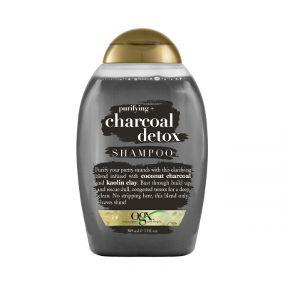 Ogx Purifying+ Charcoal Detox Shampoo 385ml
