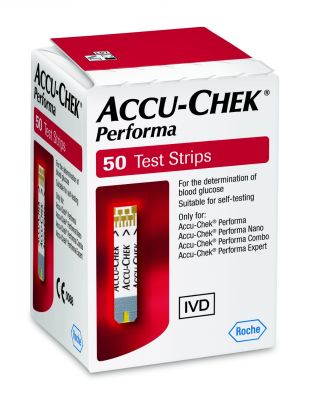 Accu-Chek Performa Glucose Strip 50's