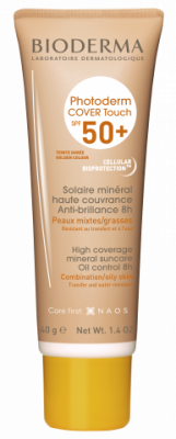 Bioderma Photoderm Cover Touch Spf 50+ Golden Colour 40gr