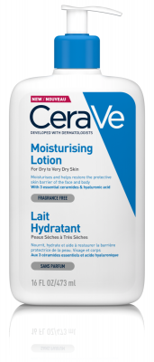 Cerave Moisturizing Lotion for Normal to Dry Skin with Hyaluronic Acid 473Ml