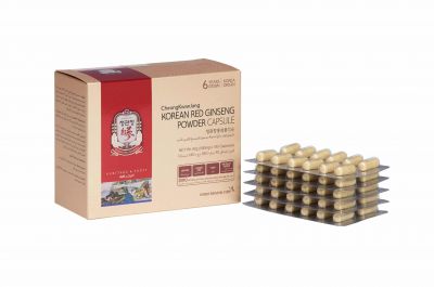 Cheongkwanjang Korean Red Ginseng Powder Capsule 180's