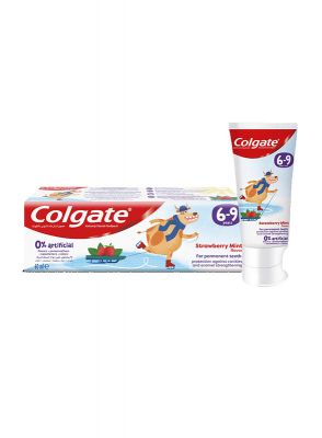 Colgate 6-9 Years Strawberry Mint Flavor Toothpaste 60ml