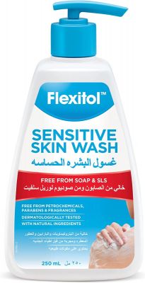 Flexitol Sensitive Skin Wash 250ml