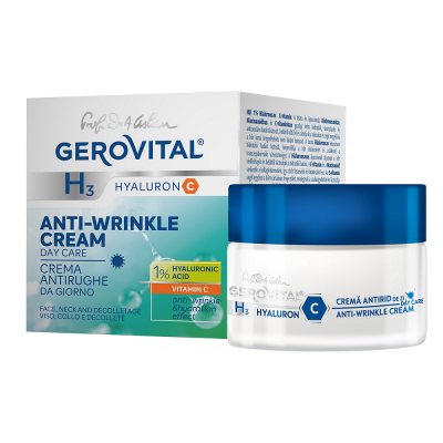 Gerovital H3 Hyaluron C Anti-Wrinkle Day Cream 50ml