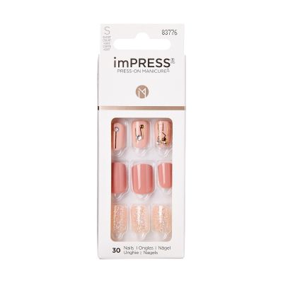 Kiss Impress Short Nails Kim015C Fine Lines