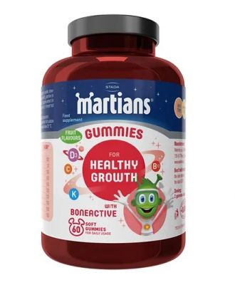 Martians Gummies For Healthy Growth with BoneActive 60'S