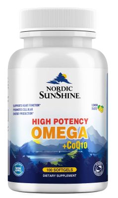 Nordic Sunshine High Potency Omega + Coq10 Softgel 100's