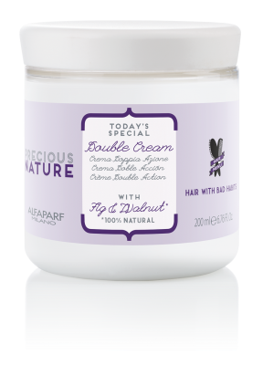 Precious Nature Cream Double Effect With Fig And Walnut For Damaged Hair 200ml