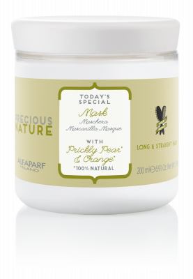Precious Nature Mask With Prickly Pear And Orange For Long And Straight Hair 200ml