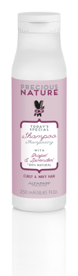 Precious Nature Shampoo With Grape And Lavender For Curly And Wavy Hair 250ml