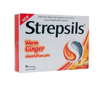Strepsils Warm Ginger 16's