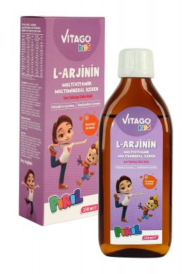 Vitago Kids L-Arginine Rafadan Piril Syrup 150 ml