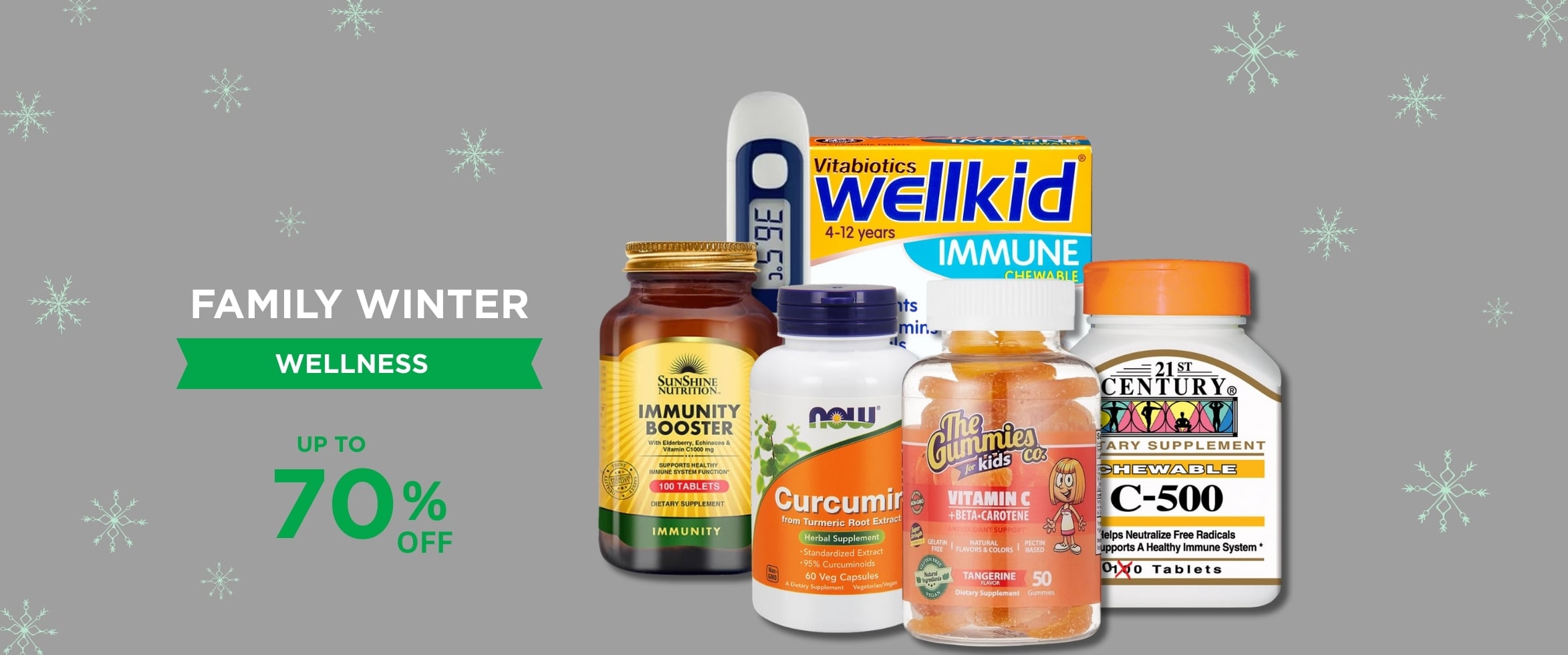 Family Winter Wellness-Up to 70% Off