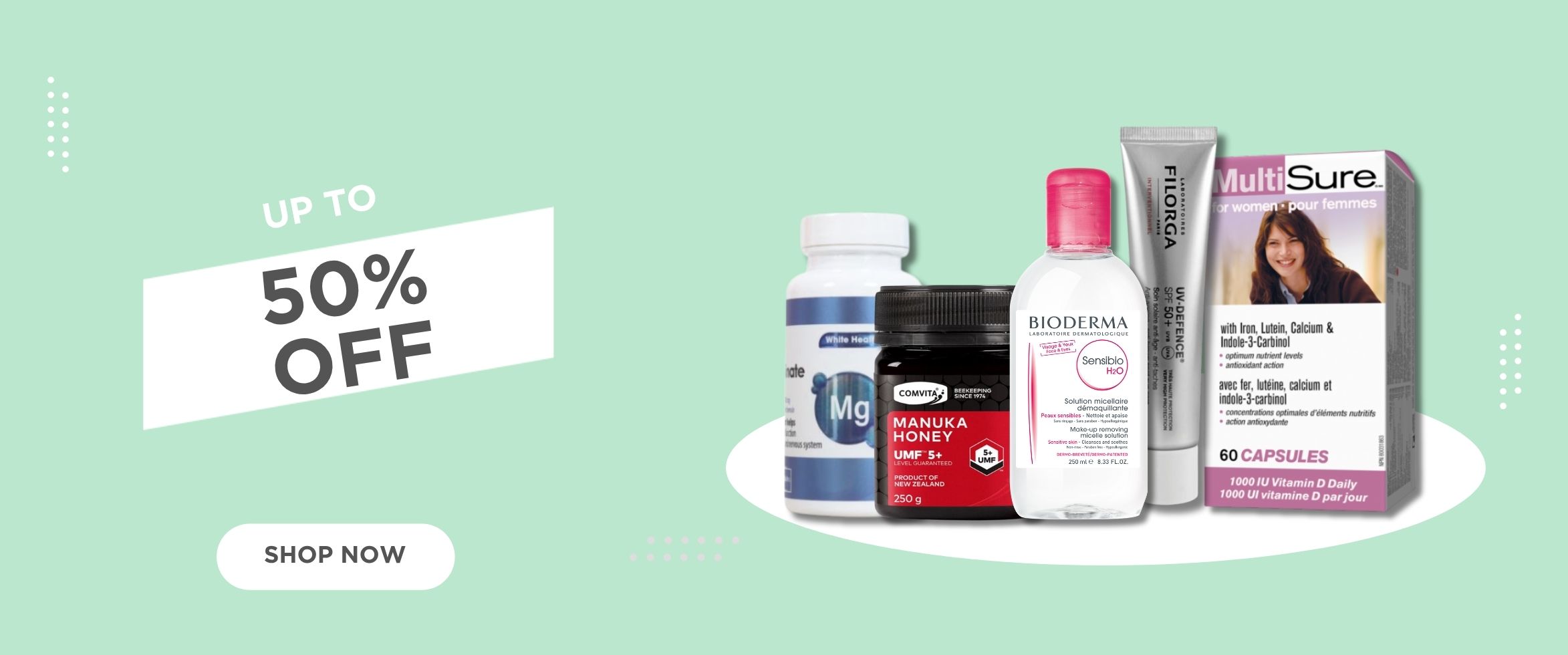 November Offer - Up to 50% Off On Skincare, Vitamins & Supplements, and more