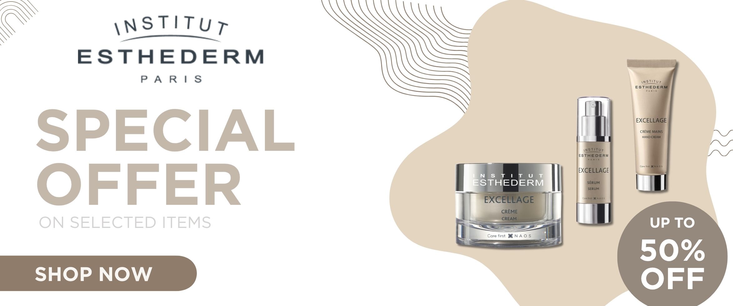 Up To 50% Off On Selected Esthederm Skincare