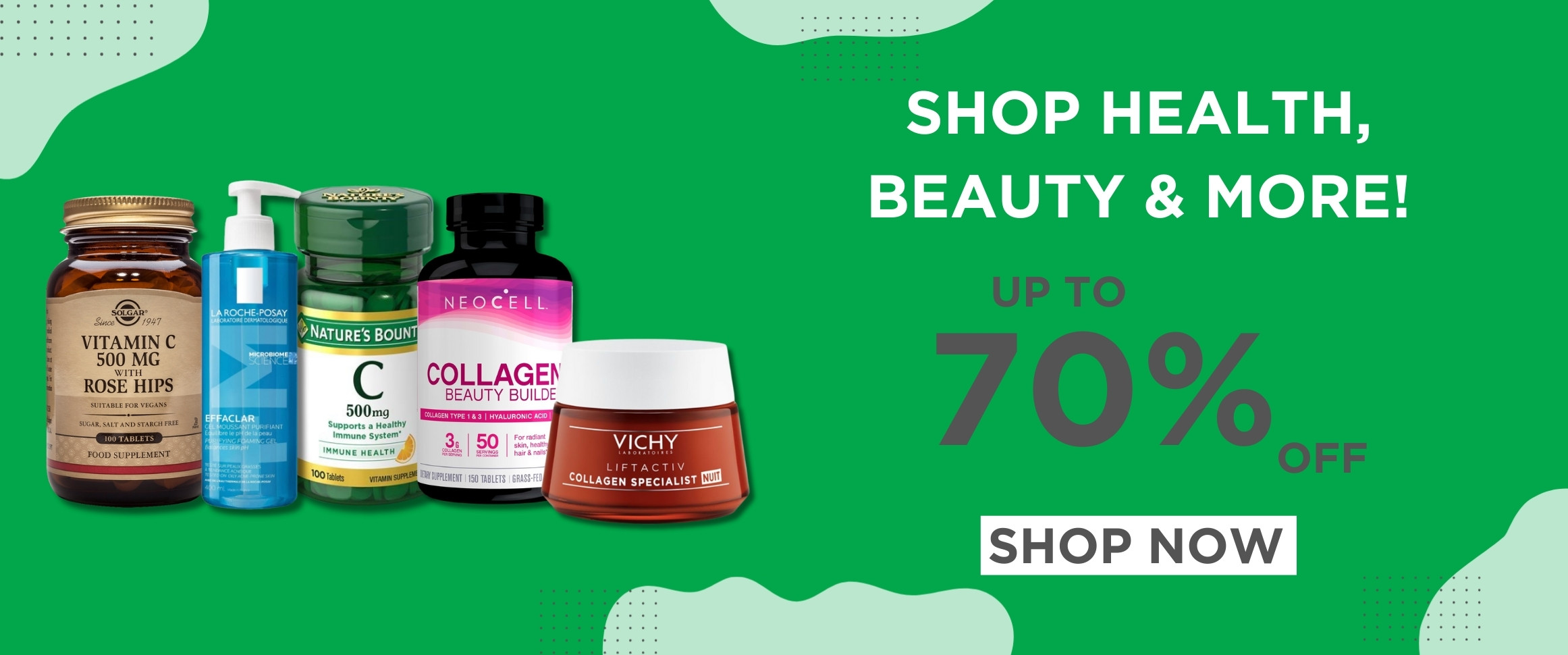 September Offer - Up to 70% Off On Beauty, Supplements, Personal Care Brands